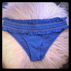 Tory Burch Costa Ruffle Bikini Bottom Size XS